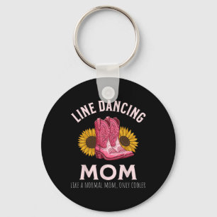 Line Tancing Mama Muttertag Western Schlüsselanhänger