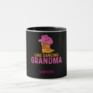 Line Tancing Oma Personalisiert Tasse