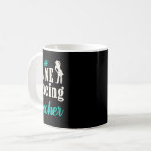 Line Tancing Teacher Kaffeetasse (Vorderseite Links)