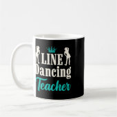 Line Tancing Teacher Kaffeetasse (Links)