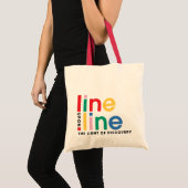 Line Upon Line-Tasche Tragetasche (Vorderseite (Produkt))