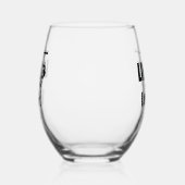 Line Wife Electric Worker Lineman Weinglas Ohne Stiel (Rechts)