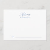 Line Zeichnet Floral Toile Baby Showkarte Begleitkarte (Vorderseite)