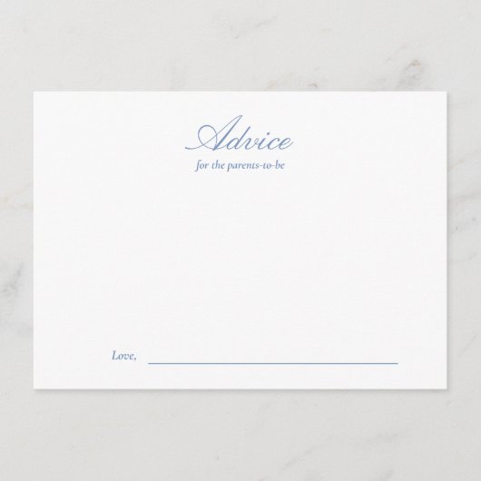 Line Zeichnet Floral Toile Baby Showkarte Begleitkarte (Vorderseite)