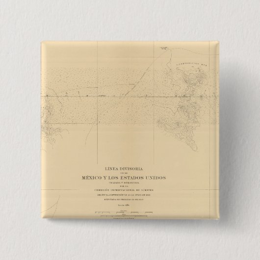 Linea Divisoria Entre Mexico 3 Button (Vorderseite)