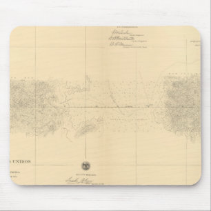 Linea Divisoria Entre Mexico 5 Mousepad