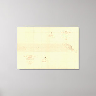 Linea Divisoria Entre Mexiko 1 Leinwanddruck