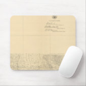 Linea Divisoria Entre Mexiko 8 Mousepad (Mit Mouse)