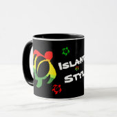 LineA Island Style Honu Rasta Tasse (Vorderseite Links)
