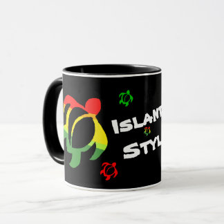 LineA Island Style Honu Rasta Tasse