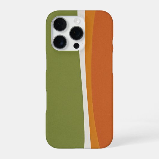 linea media terracotta iPhone hülle (Rückseite)