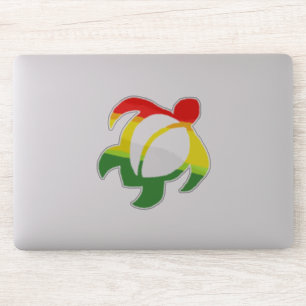LineA Rasta Honu Aufkleber