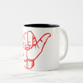 LineA Shaka Zweifarbige Tasse (VorderseiteRechts)
