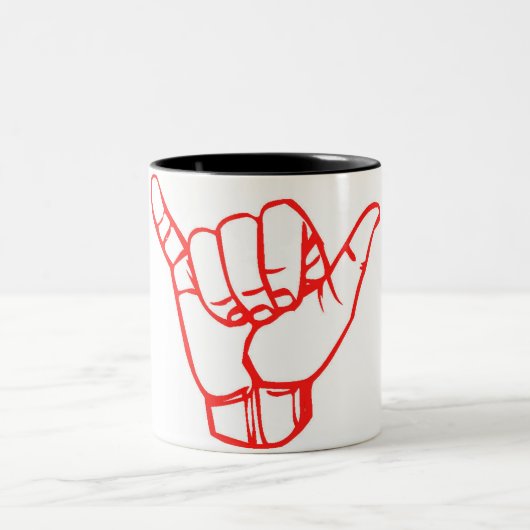 LineA Shaka Zweifarbige Tasse (Mittel)