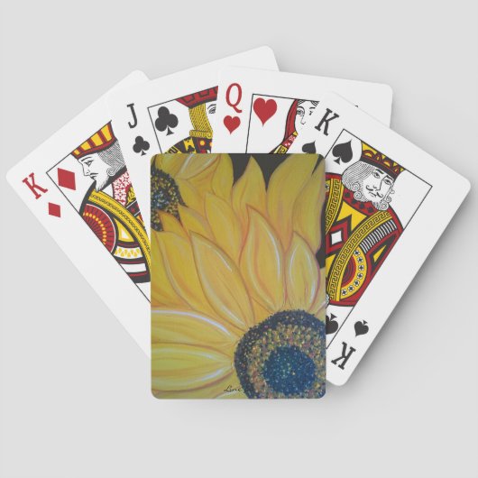 LineA Sunflower Duo Spielkarten (Rückseite)