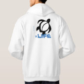 LineA "Surfing=Life" Honu Hoodie (Rückseite)