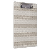 Linear Focus Taupe Gray Klemmbrett (Rechts)