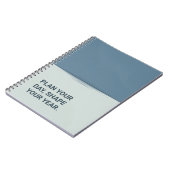 Linear Horizon Modern Cover Art Notizblock (Linke Seite)