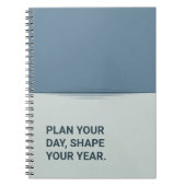 Linear Horizon Modern Cover Art Notizblock (Vorderseite)