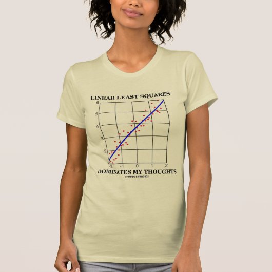 Linear wenige - Quadrate beherrscht meine Gedanken T-Shirt (Vorderseite)
