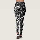 Lineare Abstract1 - Leggings (Rückseite)