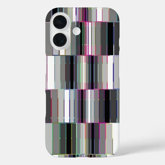 Lineare Abstrakt geometrische Illusion Case-Mate iPhone Hülle (Rückseite)