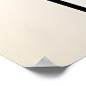 Lineare Geometrie Poster (Ecke)