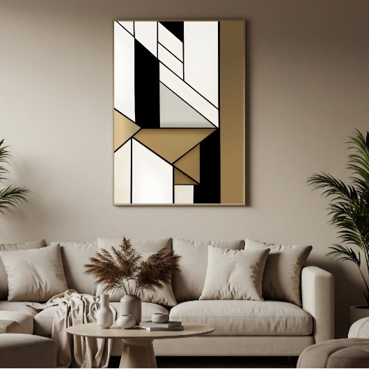 Lineare Geometrie Poster