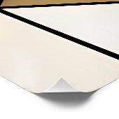 Lineare Geometrie Poster (Ecke)