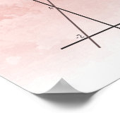 Lineare Gleichungen Poster (Ecke)