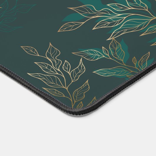 Lineare, handgezeichnete Schreibtischmatte (Ecke)