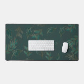 Lineare, handgezeichnete Schreibtischmatte (Tastatur & Maus)