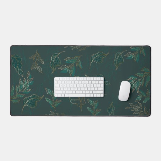 Lineare, handgezeichnete Schreibtischmatte (Tastatur & Maus)