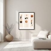 Lineare Harmonie Poster