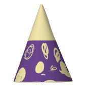 Lineare Muster und Flecken von Gorro De Fiesta P Partyhütchen (Rechts)