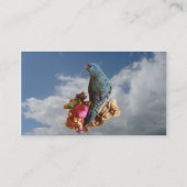 Lineare Parakeet-Visitenkarte Visitenkarte (Rückseite)