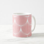 Lineare Skalen der 20er Jahre: Elegantes Muster Kaffeetasse (VorderseiteRechts)