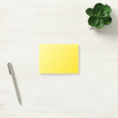 Lineare Steigung D1 - hellgelb zum dunklen Gelb Post-it Klebezettel (Büro)