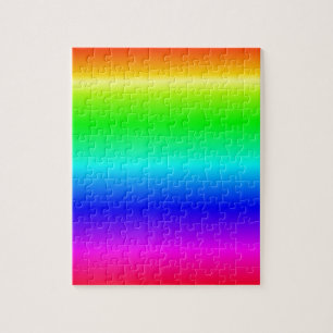 Lineare Steigung H - Regenbogen Puzzle