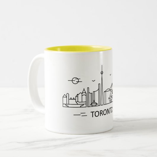Lineare Toronto Tasse (Vorderseite Links)