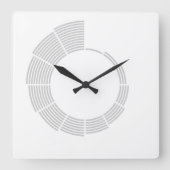 Lineare Uhr (Vorderseite)