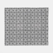 Lineare Wirbel Fleece Blanket (Vorderseite (Horizontal))