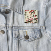 Linearer Bau, c.1921 (Gouache auf Papier) Button (Beispiel)