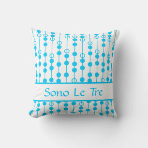 Linearer Punkt #6 @ SonoLeTre mit Monogramm Kissen