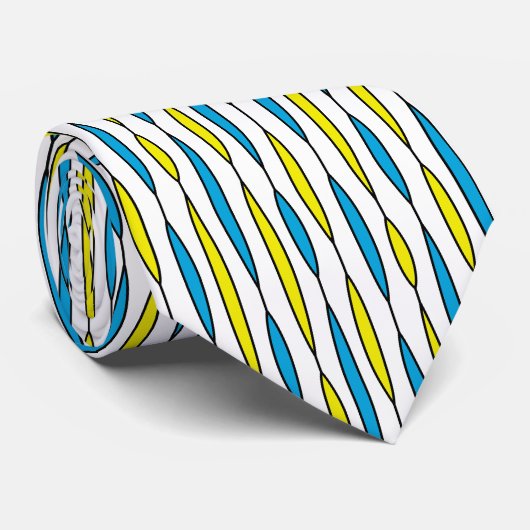 Lineares Leaf 01 Krawatte (Gerollt)