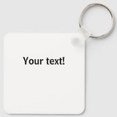 Lineart girl schlüsselanhänger (Rückseite)