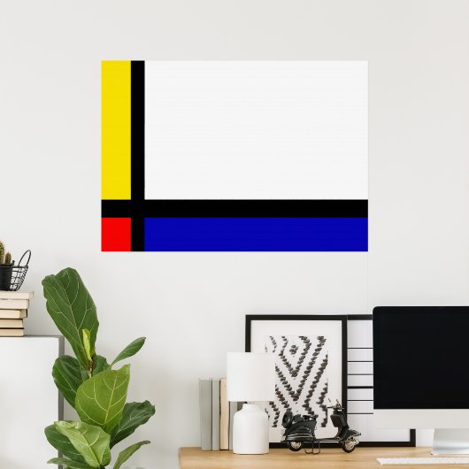 Lineart Poster (Heimbüro)