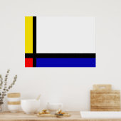 Lineart Poster (Küche)