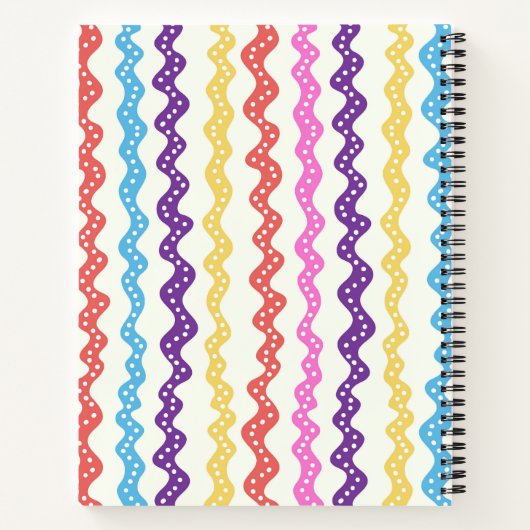 Lineas multicolores notizblock (Rückseite)