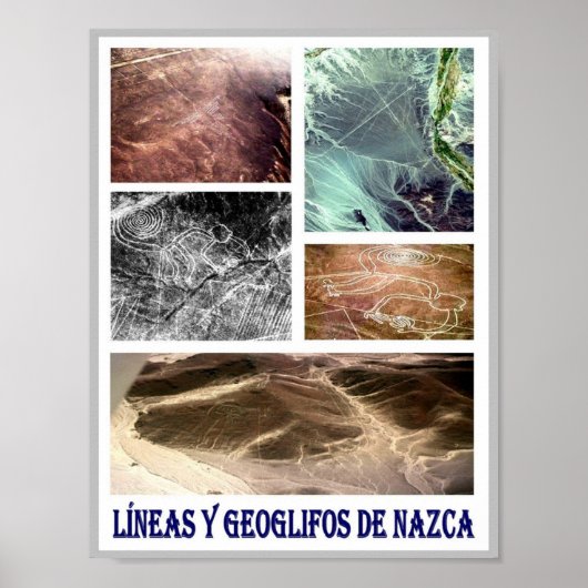 Líneas y Geoglifos De Nazca - Peru - Poster (Vorne)
